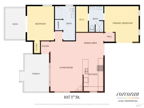 Floorplan - 107 1st St, Healdsburg, CA 95448 photo 1 of 1