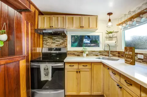 Kitchen - 10236 Old River Rd, Forestville, CA 95436 photo 2 of 2