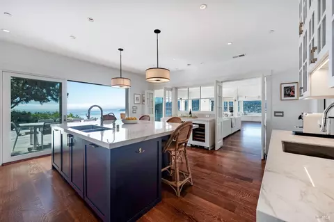 Kitchen - 22 Eucalyptus Rd, Belvedere, CA 94920 photo 2 of 6
