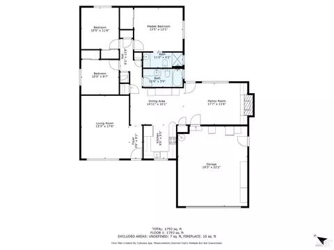 Floorplan - 3524 Cascade St, Napa, CA 94558 photo 1 of 2