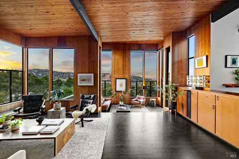 Living - 11 Crest Rd, Belvedere, CA 94920 photo 2 of 13