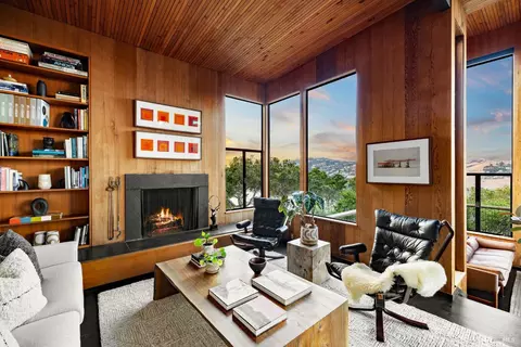 Living - 11 Crest Rd, Belvedere, CA 94920 photo 3 of 13