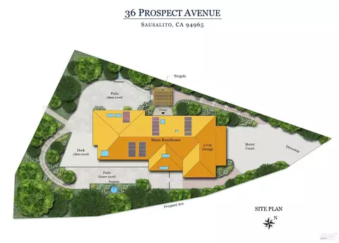 Floorplan - 36 Prospect Ave, Sausalito, CA 94965 photo 2 of 2