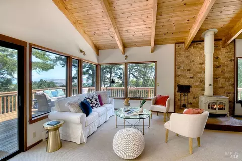 Living - 71 E Robert Dr, Inverness, CA 94937 photo 2 of 5