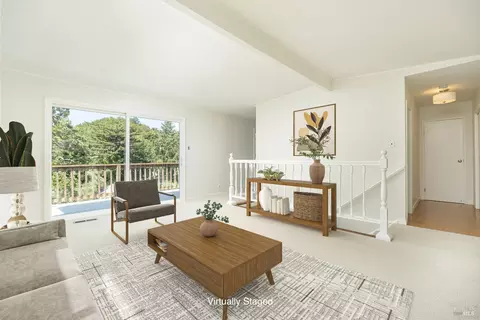 Living - 23 Hillside Dr, Fairfax, CA 94930 photo 2 of 10