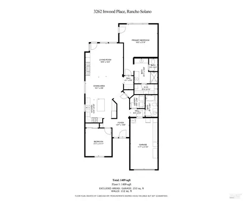 3262 Inwood Pl, Fairfield, CA 94534