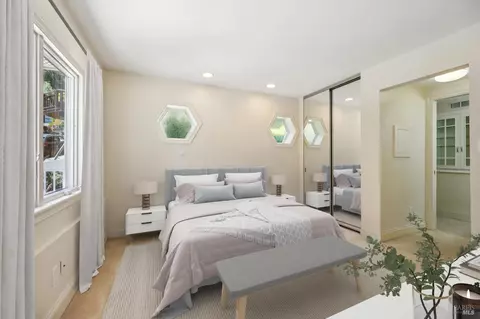 Bedroom - 810 Spring St, Sausalito, CA 94965 photo 10 of 12