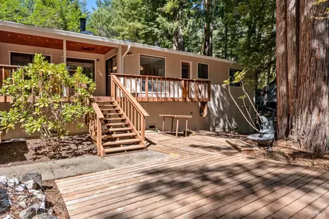 Exterior - 1101 Perch Ln, Willits, CA 95490 photo 5 of 9