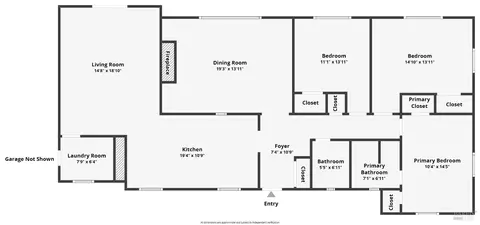 Floorplan - 1007 Sunset Rd, Napa, CA 94558 photo 1 of 1