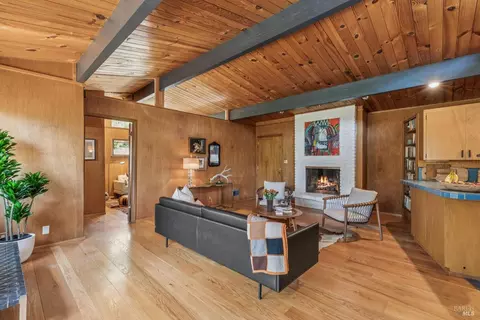 Living - 69 Pine Dr, Fairfax, CA 94930 photo 4 of 5