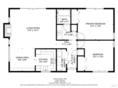 Floorplan - 101 Bothin Rd, Fairfax, CA 94930 photo 1 of 1