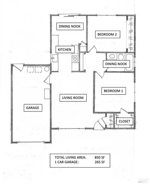 Floorplan - 476-478 Lincoln Ave, Cotati, CA 94931 photo 1 of 2