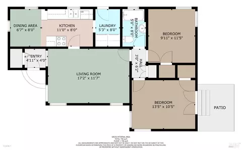 Floorplan - 1509 Broadway St, Vallejo, CA 94590 photo 2 of 2