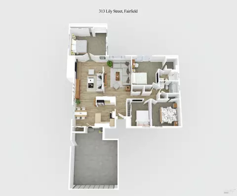 Floorplan - 313 Lily St, Fairfield, CA 94533 photo 2 of 2