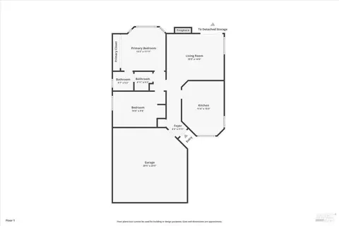 Floorplan - 138 Compass Ct, Vallejo, CA 94590 photo 2 of 3