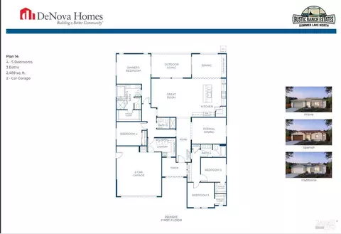 Floorplan - 404 Beyers St, Oakley, CA 94561 photo 1 of 1