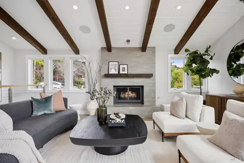 Living - 35 Bernard St, Mill Valley, CA 94941 photo 4 of 6