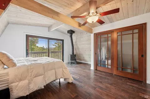 Bedroom - 48 Los Pinos Spur, Nicasio, CA 94946 photo 11 of 11