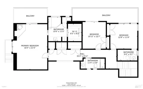 Floorplan - 205 Elinor Ave, Mill Valley, CA 94941 photo 1 of 3