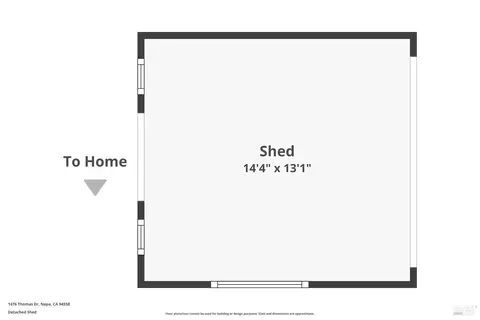 Floorplan - 1476 Thomas Dr, Napa, CA 94558 photo 3 of 3