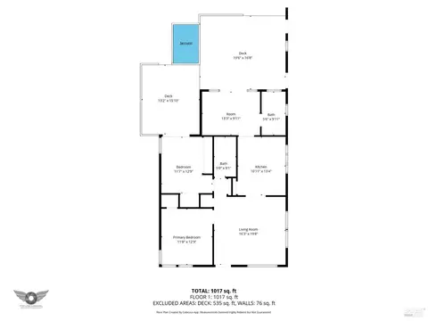 Floorplan - 18445 1st Ave, Sonoma, CA 95476 photo 1 of 1