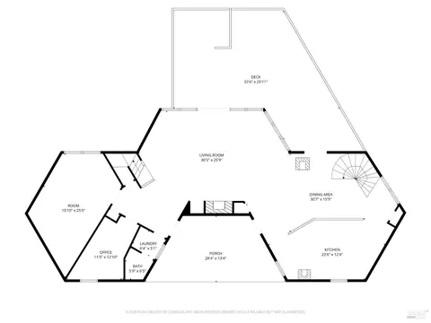 Floorplan - 2081 Joy Rd, Occidental, CA 95465 photo 1 of 3