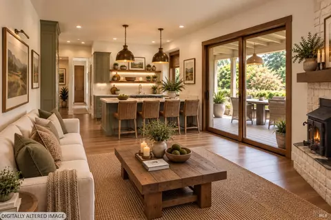 Living - 506 La Tierra Dr, Angwin, CA 94508 photo 4 of 5