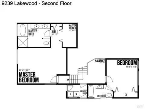 Floorplan - 9239 Lakewood Dr, Windsor, CA 95492 photo 2 of 2