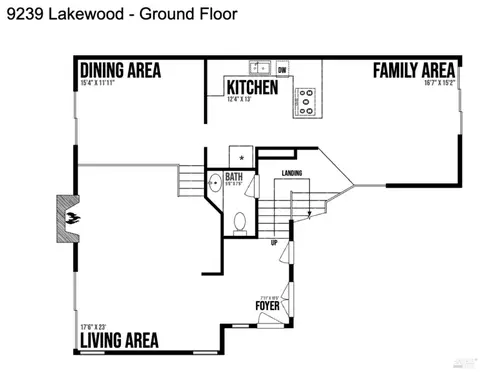 Floorplan - 9239 Lakewood Dr, Windsor, CA 95492 photo 1 of 2