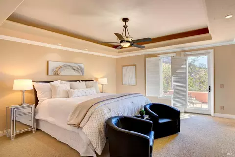 Bedroom - 1340 Crestmont Dr, Angwin, CA 94508 photo 6 of 7