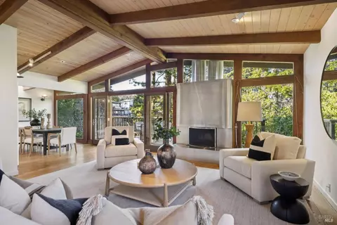 Living - 23 Monte Cimas Ave, Mill Valley, CA 94941 photo 6 of 10