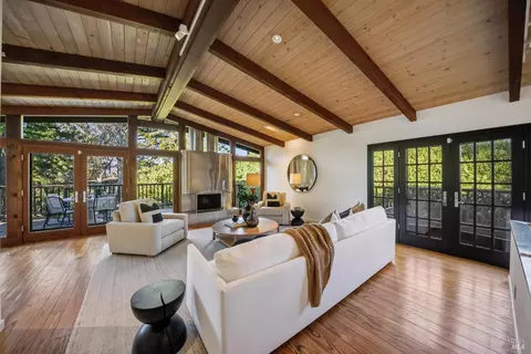 Living - 23 Monte Cimas Ave, Mill Valley, CA 94941 photo 3 of 10