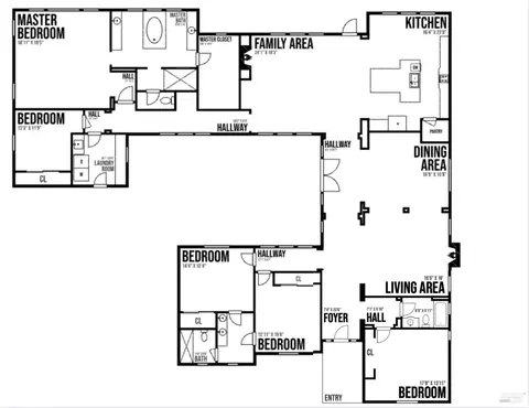 Floorplan - 8596 Starr Rd, Windsor, CA 95492 photo 1 of 1