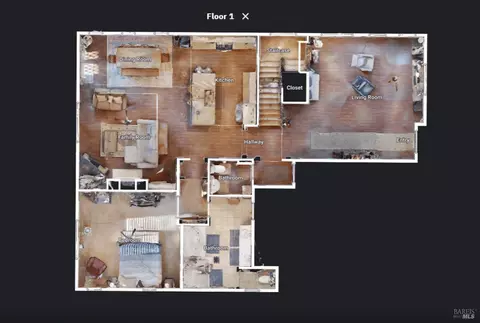 Floorplan - 3826 Danbury Way, Fairfield, CA 94533 photo 1 of 2