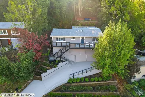 Exterior - 58 Berkeley Ave, San Anselmo, CA 94960 photo 8 of 9