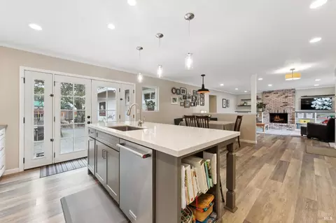 Kitchen - 19440 Riverside Dr, Sonoma, CA 95476 photo 9 of 10