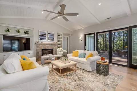 Living - 1155 Las Posadas Rd, Angwin, CA 94508 photo 9 of 11