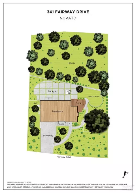 Floorplan - 341 Fairway Dr, Novato, CA 94949 photo 2 of 2