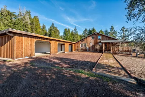 Exterior - 13600 Docker Hill Rd, Comptche, CA 95427 photo 9 of 13