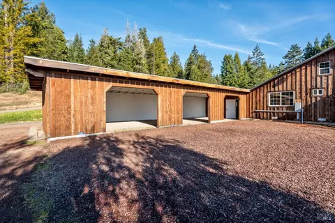 Exterior - 13600 Docker Hill Rd, Comptche, CA 95427 photo 10 of 13
