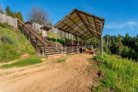 Exterior - 13600 Docker Hill Rd, Comptche, CA 95427 photo 12 of 13