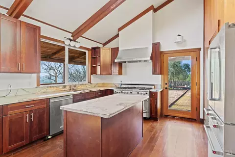 Kitchen - 13600 Docker Hill Rd, Comptche, CA 95427 photo 3 of 4
