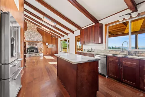 Kitchen - 13600 Docker Hill Rd, Comptche, CA 95427 photo 4 of 4