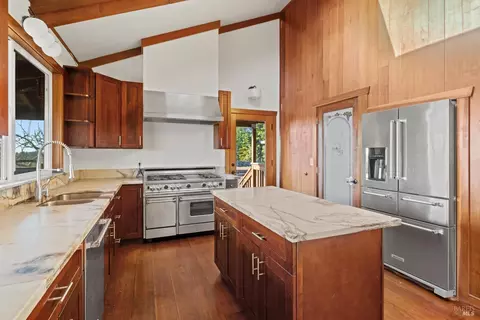Kitchen - 13600 Docker Hill Rd, Comptche, CA 95427 photo 2 of 4