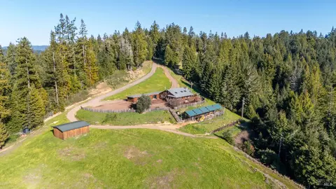 Exterior - 13600 Docker Hill Rd, Comptche, CA 95427 photo 8 of 13