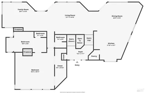 Floorplan - 300 Sanderling Ct, Bodega Bay, CA 94923 photo 1 of 2