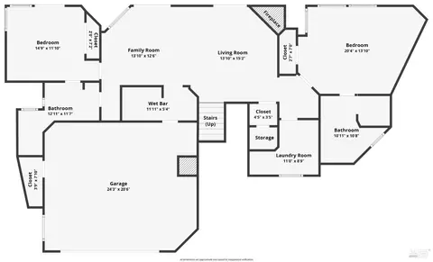 Floorplan - 300 Sanderling Ct, Bodega Bay, CA 94923 photo 2 of 2