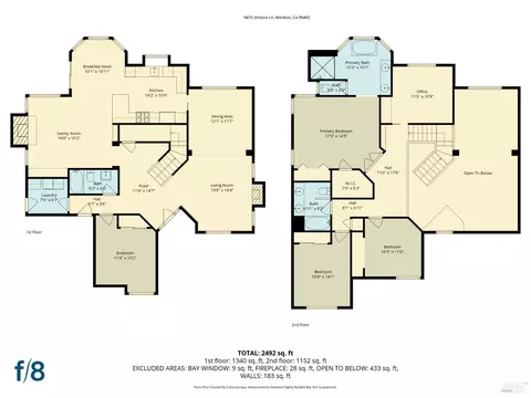 Floorplan - 9475 Victoria Ln, Windsor, CA 95492 photo 1 of 1