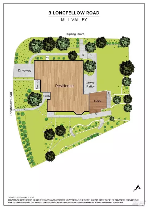 Floorplan - 3 Longfellow Rd, Mill Valley, CA 94941 photo 2 of 2