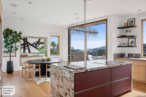 Kitchen - 2 Upper Alcatraz Pl, Mill Valley, CA 94941 photo 4 of 5